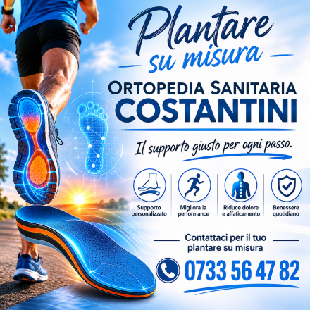 Benvenuti nel nostro sito web - Ortopedia Sanitaria Costantini